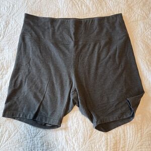 Sonoma Gray Bike Shorts 1X